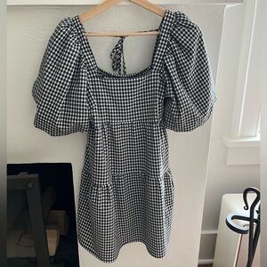 Gingham Nasty Gal dress
